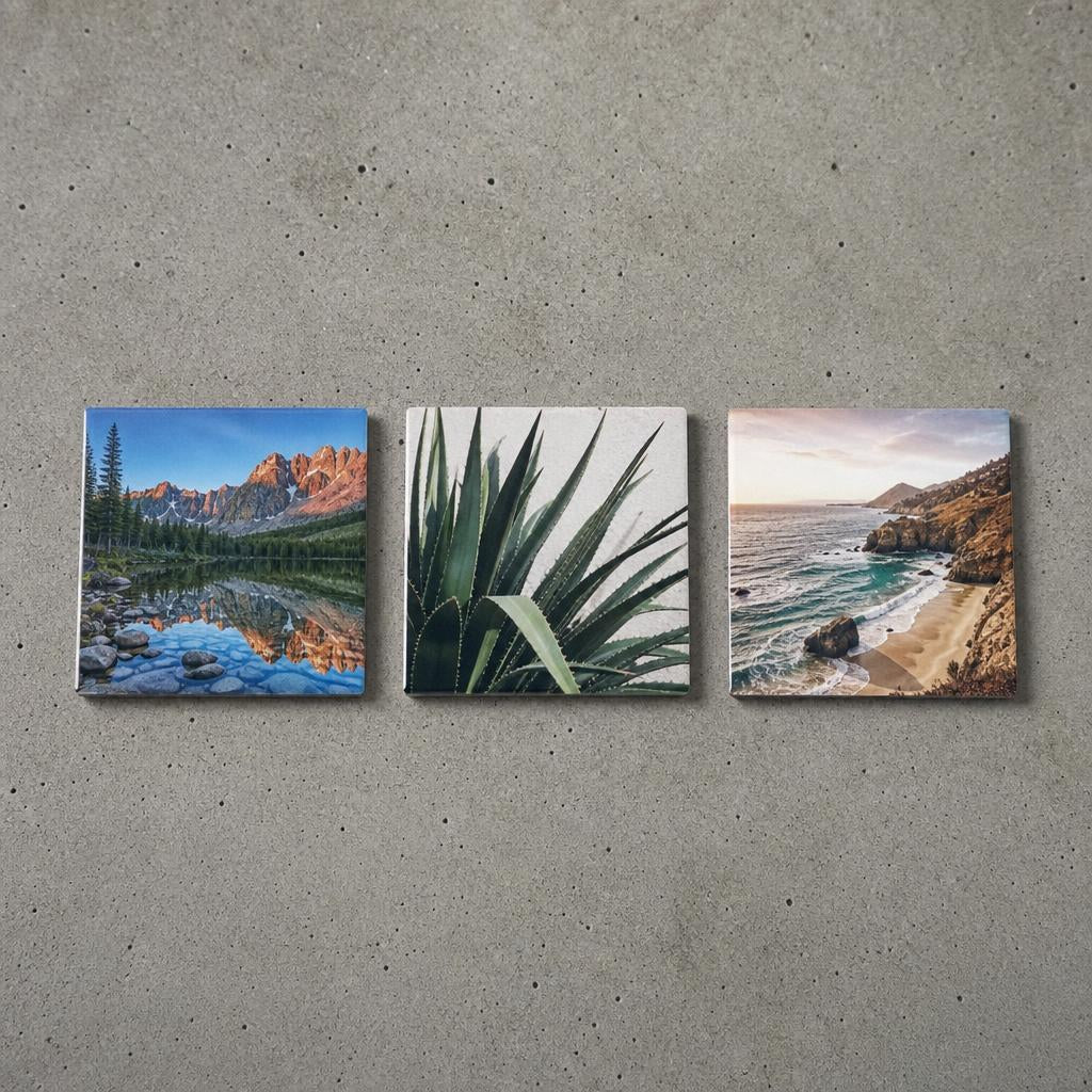 2"x 2" Square Custom Photo Magnet